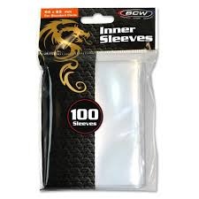 BCW Gaming Regular Inner Sleeve 100 count